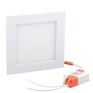 Св-к ЛЕД   9W 4200К 630Lm IP20(150x150) квадрат, вбуд. LED-S-150-9 "Євросвітло"