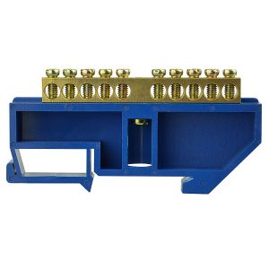 Шина нульова на Din-рейку BC-4А 6х9 10 отв.