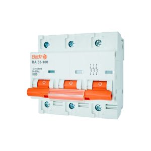 Авт. вим. ВА63-100 6кА 63А 3-п. D