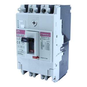 Авт. вим. силовий 3-п.  100A  25kA EB2S фікс./фікс.) 160/3SF "ЕТІ"