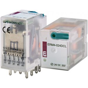 Реле електромеханічне ERM4-024DCL 4p
