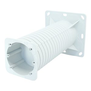 Коробка установча 120х120х200 внутрішня пласт. подовжена (KEZ KB)