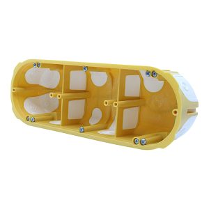 Коробка установча  68х50х209 IP20 внутрішня пласт. потрійна (KPL 64-50/3LD NA)
