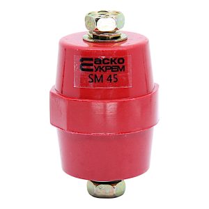 Ізолятор шинний SM-45 силовий з болтом