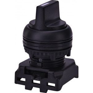 Перемикач поворотн. EGS3-NN-C (3-х поз., з фікс. 1-0-2, 45°, чорний)