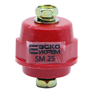Ізолятор шинний SM-25 силовий з болтом