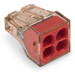 Клема 4-х провідна х 4,0мм.кв. "WAGO"