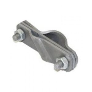 Діагональний з'єднувач стрижня d16мм і полоси до 40мм, сталь гарячого цинкування