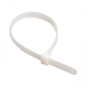 Хомут  4,0х300 білий (100шт.)* (ЦІНА НА ЗАЛИШОК)