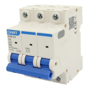 Авт. вим. 3-п. NXB-63 C  6A 6kA (Chint)