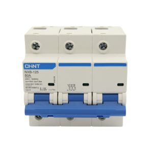 Авт. вим. 3-п. NXB-125 C  80A 10kA (Chint)