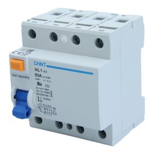 Диф. реле 4-п.  NL1-63  63A 6kA  30mA тип AC DB (Chint)