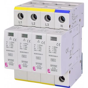Обмежувач перенапруги ETITEC C T2 275/20 (3+1) 4p