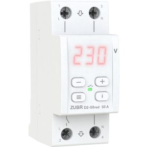 Реле напруги 50А, Зубр D2-50 red