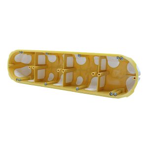 Коробка установча  68х50х280 IP20 внутрішня пласт. на чотири місця (KPL 64-50/4LD NA)
