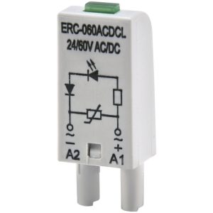 Додатковий модуль захисту/індикації ERC-060ACDCL (Uc= 24...60V AC/DC)