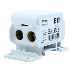 Блок розподільчий EDBM-1 (160А, 1x4-50; 3x2,5-25; 4x2,5-16)