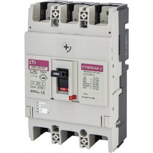 Авт. вим. силовий 3-п.  200A  25kA EB2S фікс./фікс.) 250/3SF "ЕТІ"