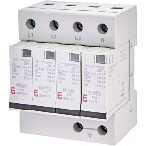 Обмежувач перенапруги ETITEC V T12 280/12,5 (4+0)