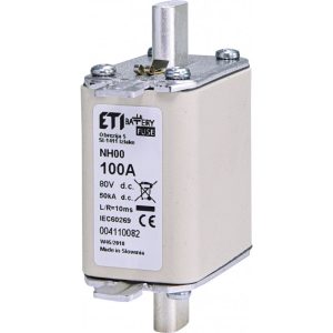 Запобіжник NH-00  Battery  100A 80V DC