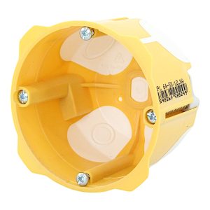 Коробка установча  68х50 IP20 внутрішня пласт. з еластичними вводами (KPL 64-50/LD NA)