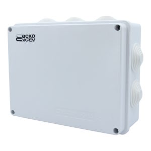 Коробка розподільча 200х155х80 IP65 зовнішня пласт. TY-RA