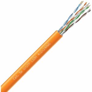 Кабель UTP cat.5e 4х2х0,51 LSZH 100МГц (бухта 305м) оранжевый ЗЗЦМ