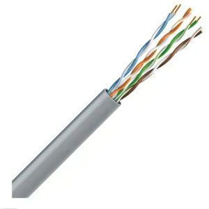UTP cat.5e 4х2х0,48 AWG 100МГц (бухта 305м) сірий ЗЗЦМ