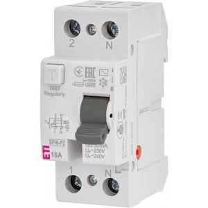 Диф.реле EFI6-P2 16/0,03 тип AC (6kA)