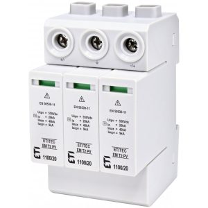 Обмежувач перенапруги ETITEC EM T2 PV 1100/20 Y (для PV систем)