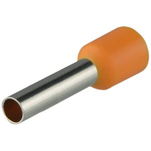 Наконечник втулковий  4 мм.кв. ізол. НТ 4,0-12 помаранчеві (100шт) "АСКО"