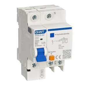 Диф. авт. вимикач NXBLE-63 1P+N C63 30mA, ел. тип АС, 6kA