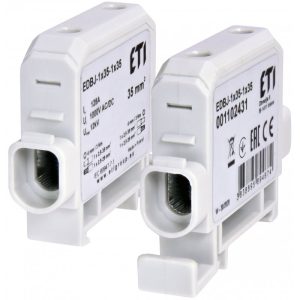 Ввідна силова клема EDBJ-1x35-1x35 (125A, 1000V AC/DC, IN: 1x35, OUT: 1x35)