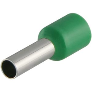 Наконечник втулковий  4 мм.кв. ізол. НТ 4,0-09 зелені (100шт) "АСКО"