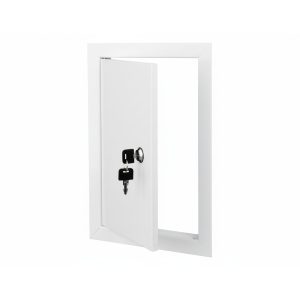 Дверцята ревізійні ДР t=0,8-(300х300х30) фланець 20мм, ЗП-1, сірий