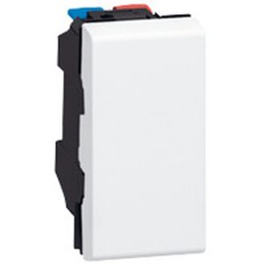 Механізм вимикача 1-кл., 1 мод., (білий) New MOSAIC