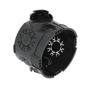 Коробка установча  61х46 IP30 внутрішня пласт. під цеглу набірна UG 46,без шурупів (шуруп 2003268)