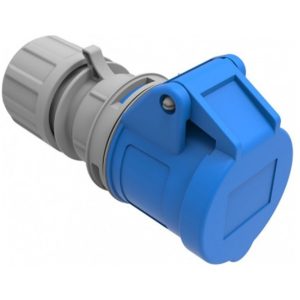 Розетка 213 переносна 2Р+РЕ 16А 220В IP44 BEMIS (ЦІНА НА ЗАЛИШОК)