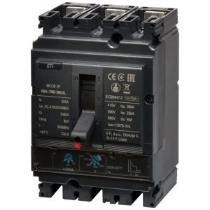 Авт. вим. силовий 3-п.  200A  36kA NBS-TMD (0.8-1)In/(5-10)In) 250/3L "ЕТІ"
