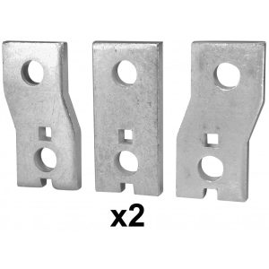 Перехідник шинний NBS-ZB 400-630AF 3P (3P, комплект 6шт.)