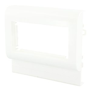 Рамка-супорт 4 мод. 45х45, PDA-M4 100, біла (Італія)