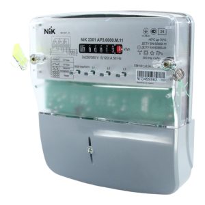 Ліч. 3-фаз.NIK 2301 AP3.0000.M.11 (A+, однотарифний, 5(120)A, 3*220/380B, механічне табло)