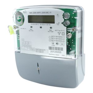 Ліч. 3-фаз.NIK 2300 ARP3.2000.MC.11 (A+R+, однотарифний, 5(120)A, 3*220/380B)