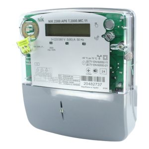 Ліч. 3-фаз.NIK 2300 AP6T.2000.MC.11  (A+,багатотарифний 5(80)A, 3*220/380B)