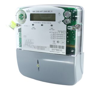 Ліч. 3-фаз.NIK 2300 ART.2000.MC.11 (A+R+, однотарифний, 5(10)A, 3*220/380B)