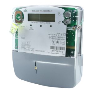 Ліч. 3-фаз.NIK 2300 AT.2000.MC.11(A+, однотарифний, 5(10)А, 3*220/380В)