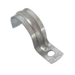 Скоба металева однолапкова D16мм DKC (СММ- 16) з отв.6.5 мм