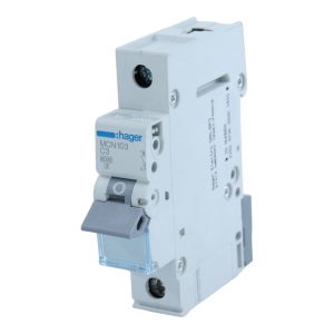 Автоматичний вимикач 1-п. C 3A (6kA) 1M Hager (B)