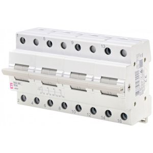 Перемикач I-0-II з загальним виходом зверху 4п 63А/230В SSQ 463 "1-0-2"