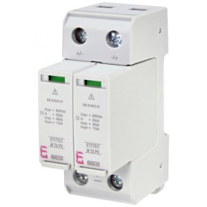 Обмежувач перенапруги ETITEC M T2 PV 600/20  (для PV систем)